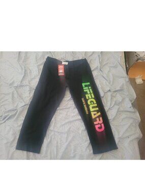 Brand-New With Tag Lifeguard Products Santa Barbara Fleece Jogger Sweatpants
